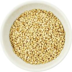 Geschälter weißer Sesam bio (Rohware) (25 kg) 7