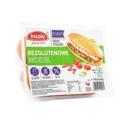 Glutenfreie Hot Dog Brötchen 2 Stk. 130 g