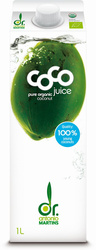 Natürliches Kokosnusswasser bio 1 l - DR MARTINS