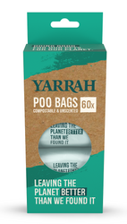 Kompostierbare Hundekotbeutel 60 Stk. - Yarrah