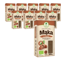 SET 10 x Glutenfreies Eichelmehl BIO 500 g