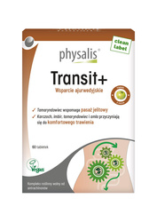 Tabletten zur Unterstützung der Darmfunktion (Transit+) Nahrungsergänzungsmittel 60 Stück – Physalis
