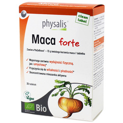 Maca forte Nahrungsergänzungsmittel BIO 30 Tabletten - Physalis
