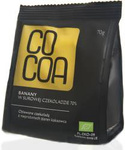 Bananen in Schokolade 70% BIO 70 g