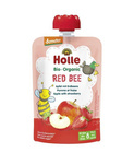 Rote Bienenmousse in der Tube (Apfel-Erdbeere) ohne Zuckerzusatz ab 8 Monaten Demeter BIO 100 g - Holle