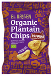 BIO Kochbananenchips Paprika glutenfrei 80 g – El Origen