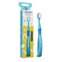 Kinderzahnbürste 9240 superweich blaue Meerjungfrau - Nordics