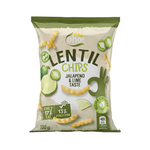 Chips aus roten Linsen mit Jalapeño- und Limettengeschmack 100 g – Oho