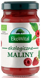 Himbeermousse ohne Zuckerzusatz BIO 250 g - Ekowital