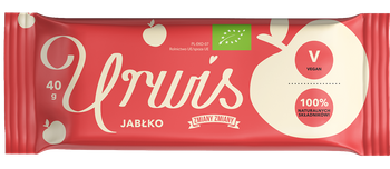 "Frucht- und Nussriegel mit Apfel "URWIS" glutenfrei bio 40 g - Wechselgeld"