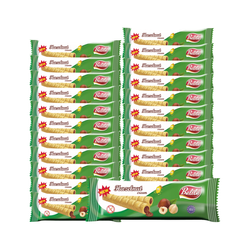 SET x24 Maiskugeln mit Haselnussgeschmack und Sahnefüllung glutenfrei 18g - Balila