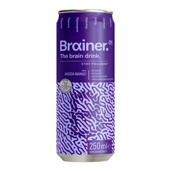 Brain Drink Heidelbeer-Mango Nahrungsergänzungsmittel 250 ml – Brainer