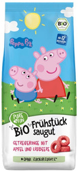 Apfel-Erdbeer-Frühstücks-Räder BIO 125 g Peppa Pig