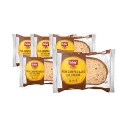 SET 5 x Pain Campagnard Aux Graines Mehrkornbrot, glutenfrei 250 g - Schar