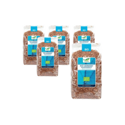 KIT 5 x roter Vollkornreis BIO 1 kg