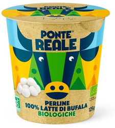 Mini Mozzarella di Bufala (Perline) BIO 125 g – Ponte Reale