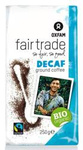 Entkoffeinierter gemahlener Kaffee Arabica/Robusta Peru Fair Trade Bio 250 g – Oxfam Fair Trade