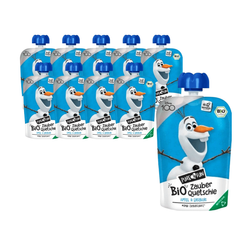 SET 10 x Apfel-Erdbeer-Püree BIO 100 g Olaf-Land von Loda