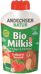 Erdbeer-Bananen-Joghurt-Dessert BIO 100 g