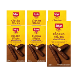 SET 6 x Cioko-Stäbchen-Kuchen. in chek. NON-GRAD. 150 g