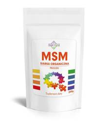 MSM Bio-Schwefelpulver Nahrungsergänzungsmittel (200 g) - Soul-Farm