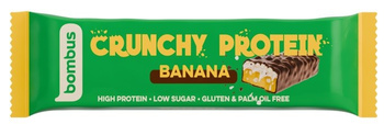 Glutenfreier Bananen-Crunchy-Protein-Riegel 50 g