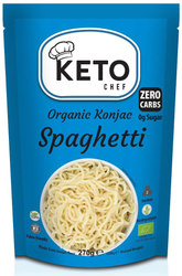 Keto Nudel Spaghetti Nudeln (Konjac Nudel Spaghetti) glutenfrei bio 270 g - Keto Chef (Better Than Foods)