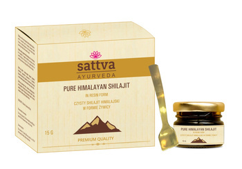 Shilajit Himalaya-Harz Nahrungsergänzungsmittel 15 g - Sattva