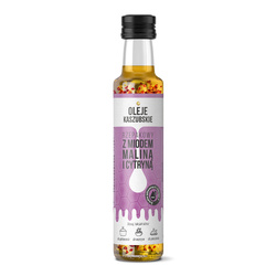 Rapsöl mit Honig, Himbeere und Zitrone 250 ml – Oleje Kaszubskie