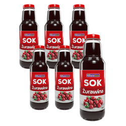 SET 6 x Preiselbeersaft 100 % 750 ml - Naturavena