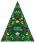 Adventskalender Bio-Pyramidenbeutel (Green Triangular – 13 Teesorten) (25 x 2 g) 50 g – English Tea Shop