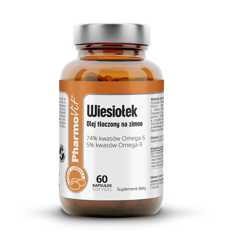 Nachtkerze Nahrungsergänzungsmittel 60 Kapseln 42 g (clean label) - Pharmovit