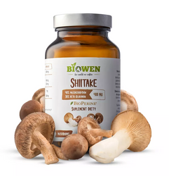 Shiitake-Pilz-Extrakt (400 mg) glutenfreies Nahrungsergänzungsmittel 90 Kapseln - Biowen