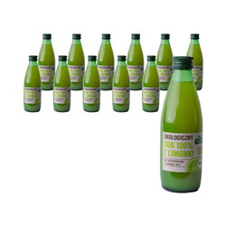 SET 12 x Limettensaft 100% BIO 250 ml