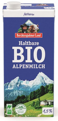 Uht-Milch (mind. 1,5% Fett) BIO 1 i - Berchtesgadener Land