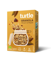 Bio-Granola Pekannuss-Ahornsirup glutenfrei 350 g – Turtle