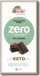 Bitterschokolade 72% Kakao ohne Zuckerzusatz mit Stevia KETO 100 g
