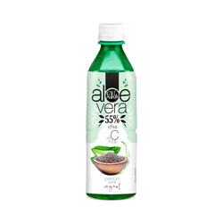 Aloe vera Getränk mit Chia 500 ml