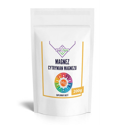 Magnesium (Magnesiumcitrat) Pulver zur Nahrungsergänzung 200 g - Soul Farm