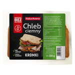 Glutenfreies natürliches Schwarzbrot 200 g - Naturavena