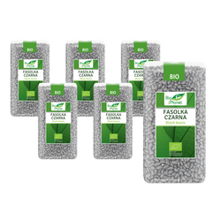 SET 6 x Schwarze Bohnen BIO 500 g