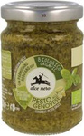 Pesto Genovese (Basilikumsauce) Bio 130 g – Alce Nero
