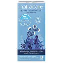 Natracare Super Bio Tampons mit Applikator, 16 Stück