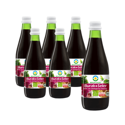 SET 6 x Rote Bete- und Selleriesaft B/C BIO 300 ml