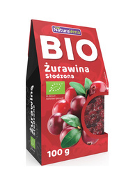 Cranberries gesüßt mit Rohrzucker BIO 100 g - Naturavena