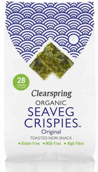 Seaveg glutenfreie naurale Algenchips BIO 4 g