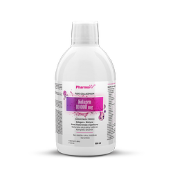 Nahrungsergänzungsmittel glutenfreies flüssiges Kollagen 500 ml - Pharmovit