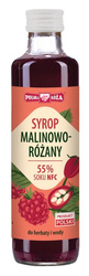 Sirup aus Himbeeren und Rosen 250 ml - Polska Róża