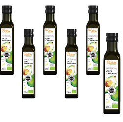 SET 6 x Kaltgepresstes Keto-Avocadoöl bio 250 ml - Batom