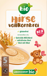 Glutenfreier Vollkorn-Hirsebrei ohne Zuckerzusatz ab 5 Monaten bio 225 g - Lebenswert (Holle)